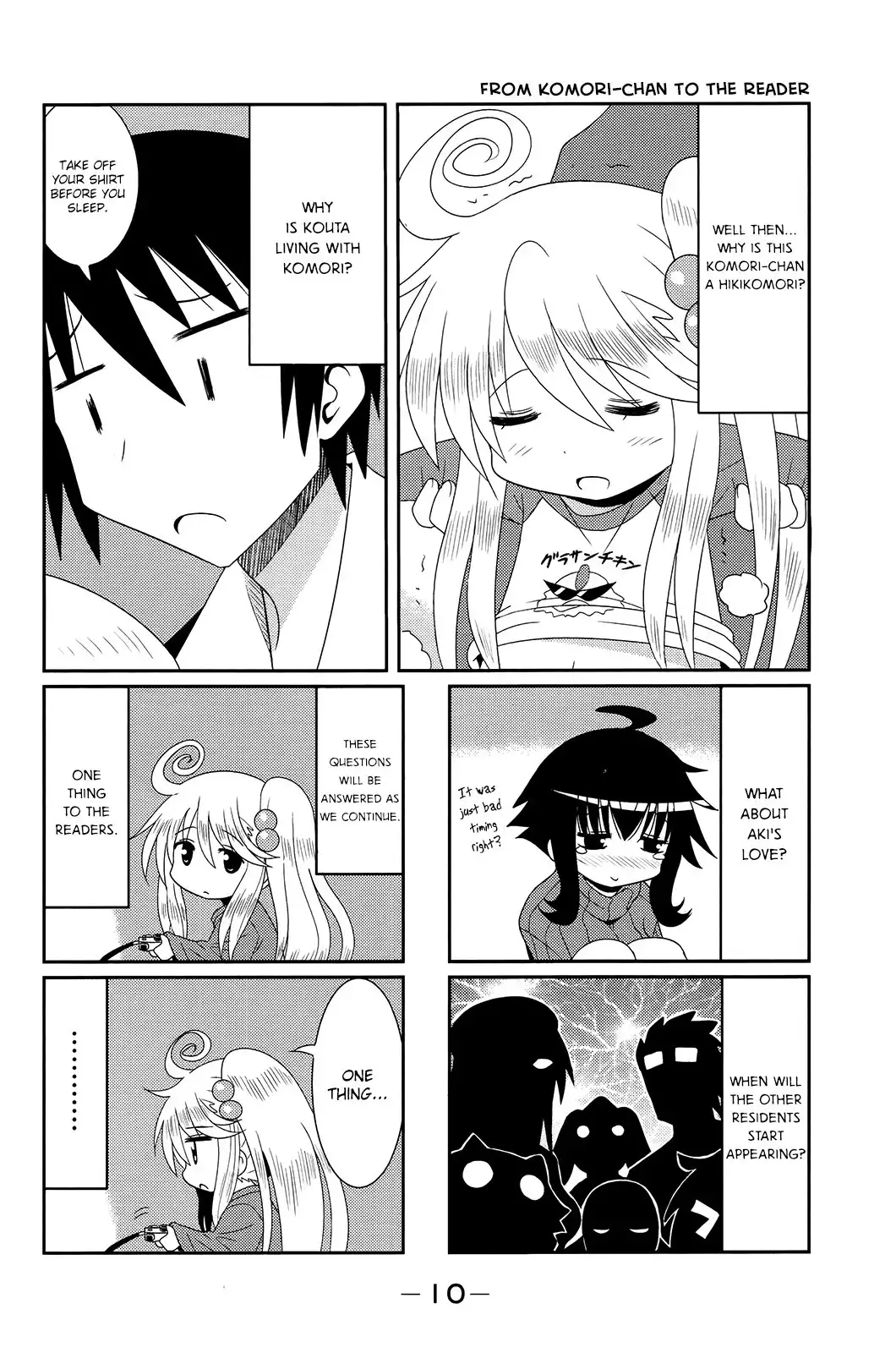 Komori-chan wa Yaruki o Dase Chapter 0 10